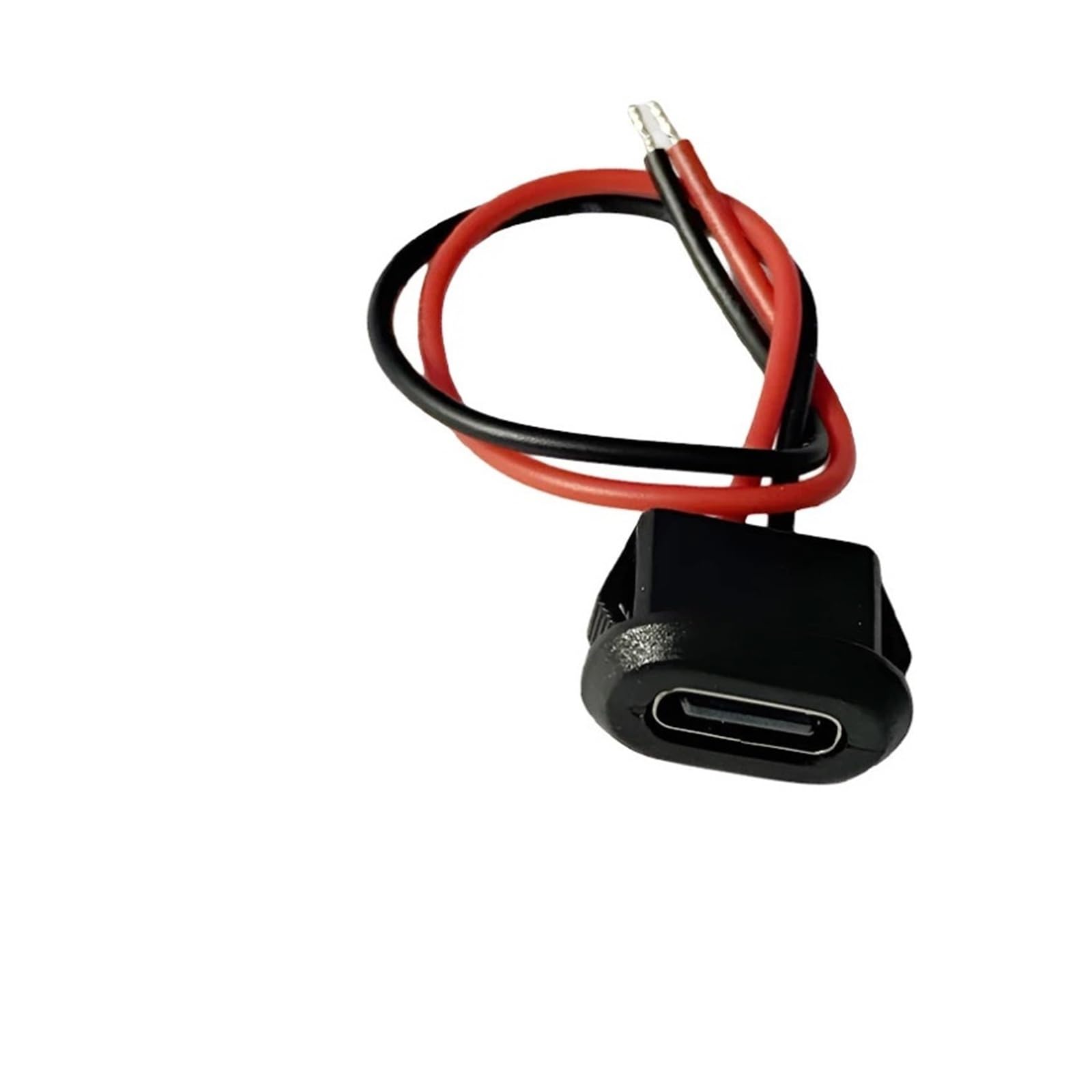 Złącze USB C żeńskie gniazdo 3 A Fast Charging Port Connector with Clip Mount (5 szt.)
