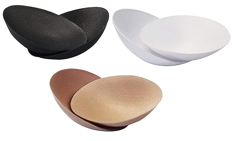 riconic Bra Cups Pad for Women Round Cotton Cup Bra Pads Blouse Cups (Pack of 3)-picture-25
