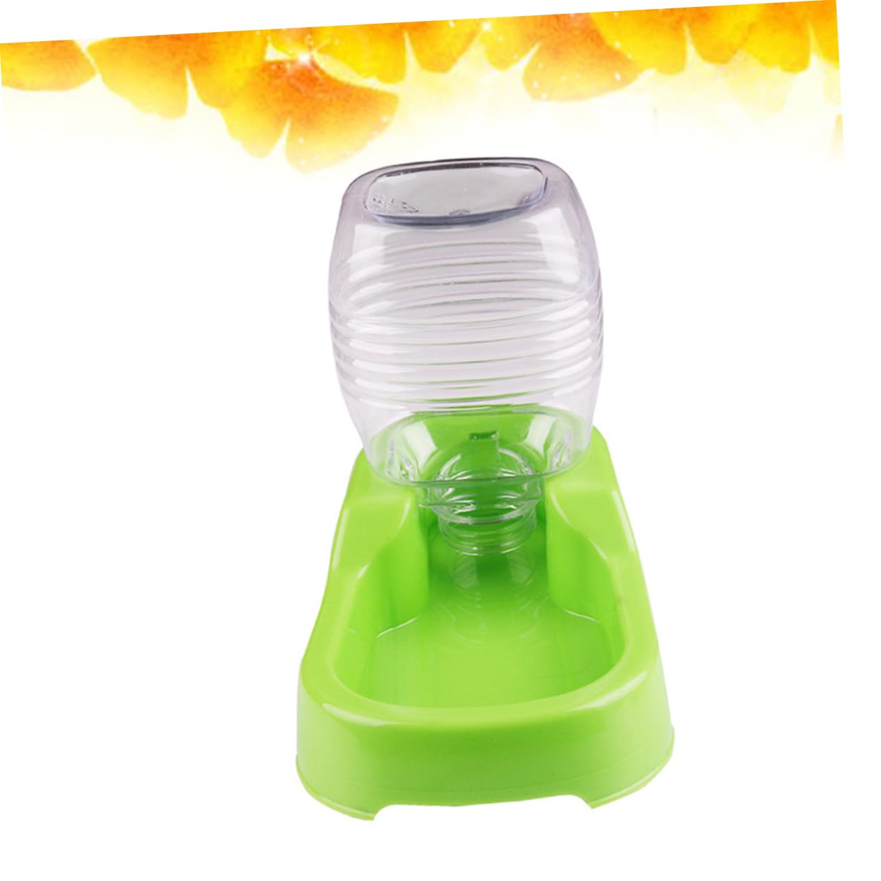 Sosoport 3pezzi Ciotola Per Animali Domestici Abbeveratoio Verde Design Unico e Antiscivolo Distributore Automatico Per Cani e Cuccioli Pratico e Sicuro Per Casa e Negozio Di Animali