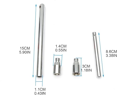 Miniatura 2 de Herramientas de buceo Equipo de buceo Protector de manguera de buceo Herramienta de instalación de mano ligera 38-24 y 716-20 Adaptador de rosca