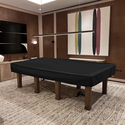 Funda para mesa de billar con cordón ajustable impermeable y resistente al viento 3