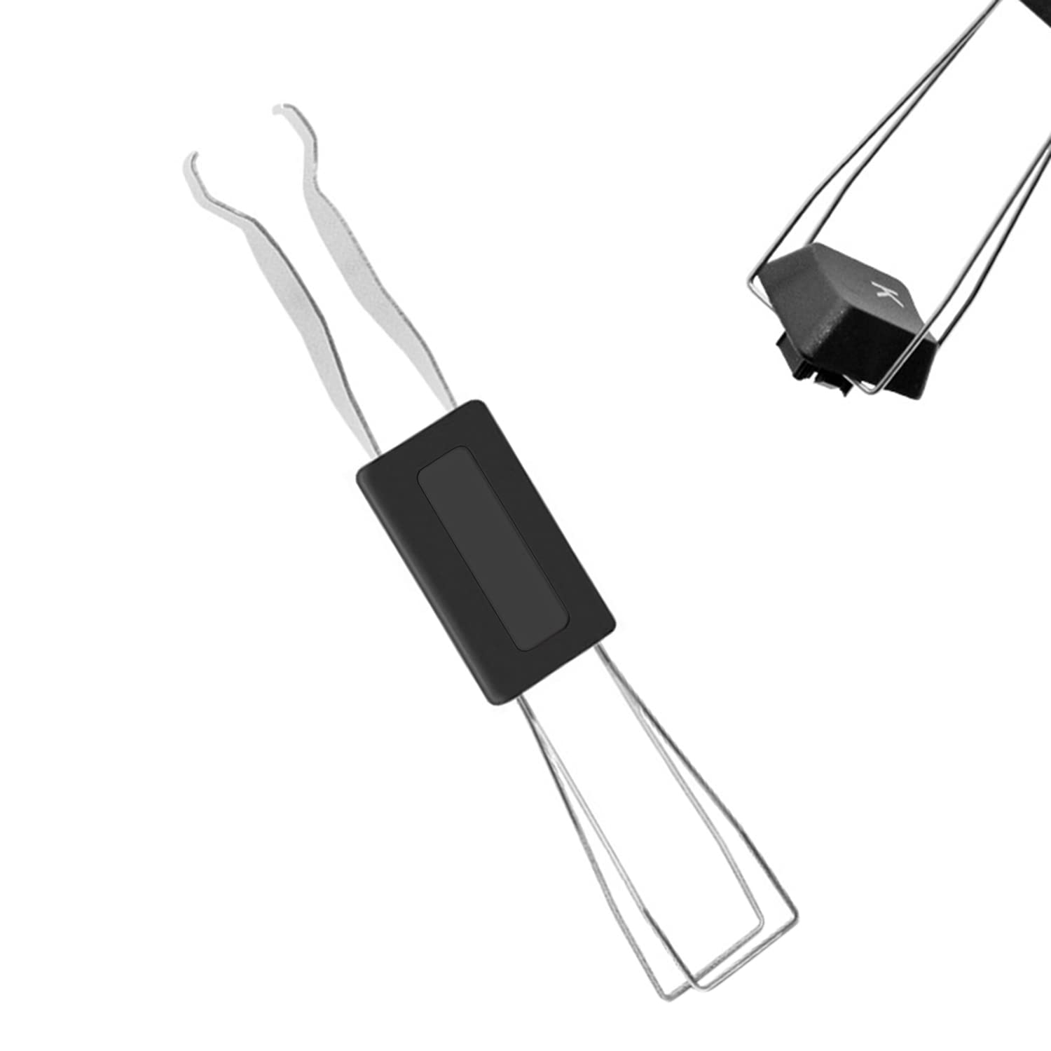 ALLY-MAGIC Keyboard Puller Stainless Steel Keycap Removal Tool Key Axis Remover for Removing Fixing Mechanical Keyboard Y4-JMBQQ