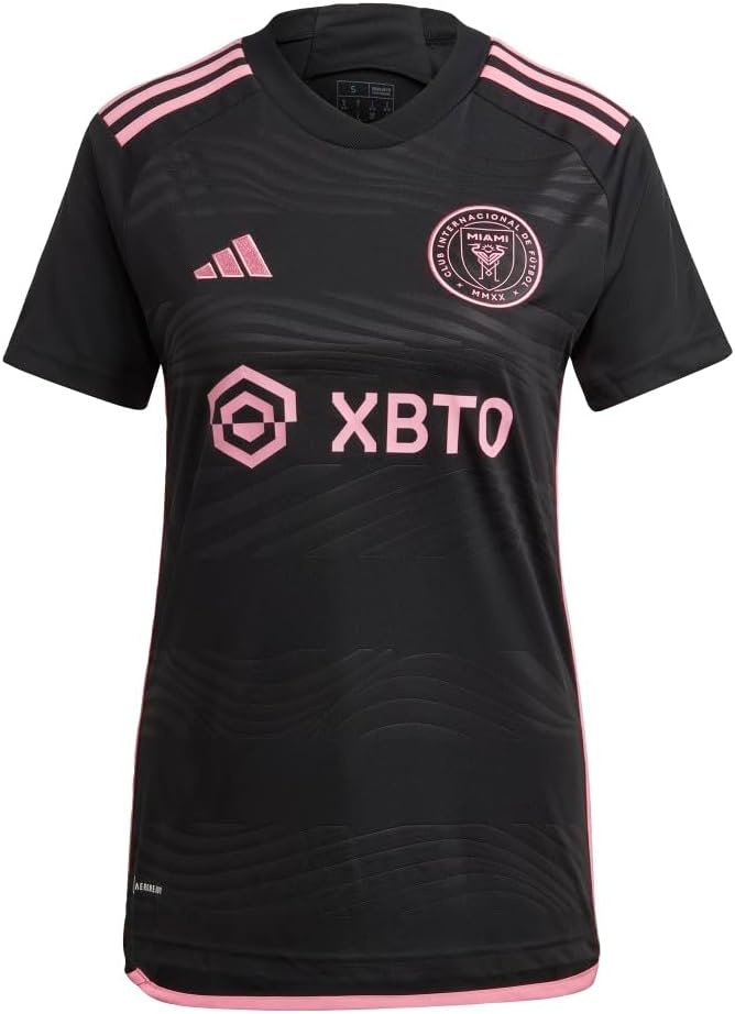 adidas Women's Soccer Inter Miami 23/24 Away Jersey - Stylish Design, AEROREADY Moisture-Wicking Fabric, Comfortable Fit (as1, Alpha, l, Regular, Regular)