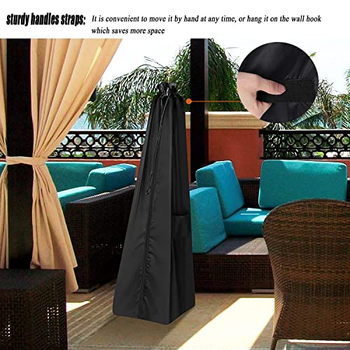 Siruiton Household Upright Vacuum Cleaner Storage Bag, Upright Vacuum Cleaner Protective Cover, Dustproof And Waterproof,Black（ Only Bag） #TOP3