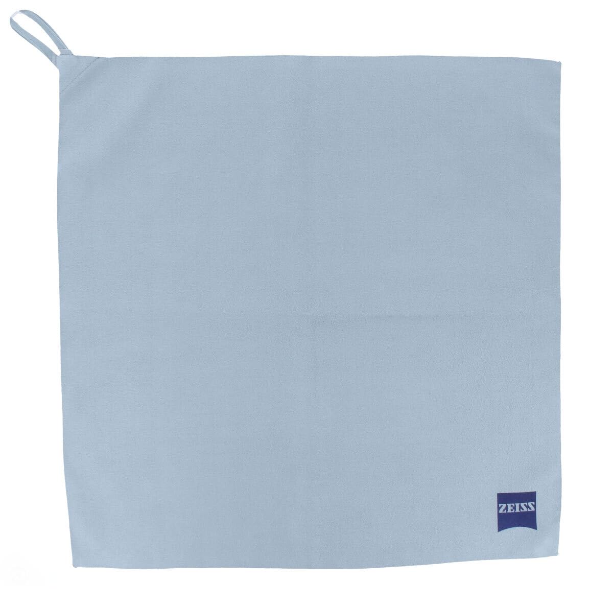 ZEISS Brillenputztuch - Optiker-Werkstatttuch aus Mikrofaser (37x37cm) mit Aufhänger