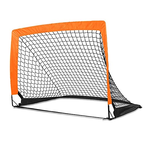 Gol de futebol portátil Gol de futebol para crianças grandes Vara de fibra de vidro Conjunto de 2 de