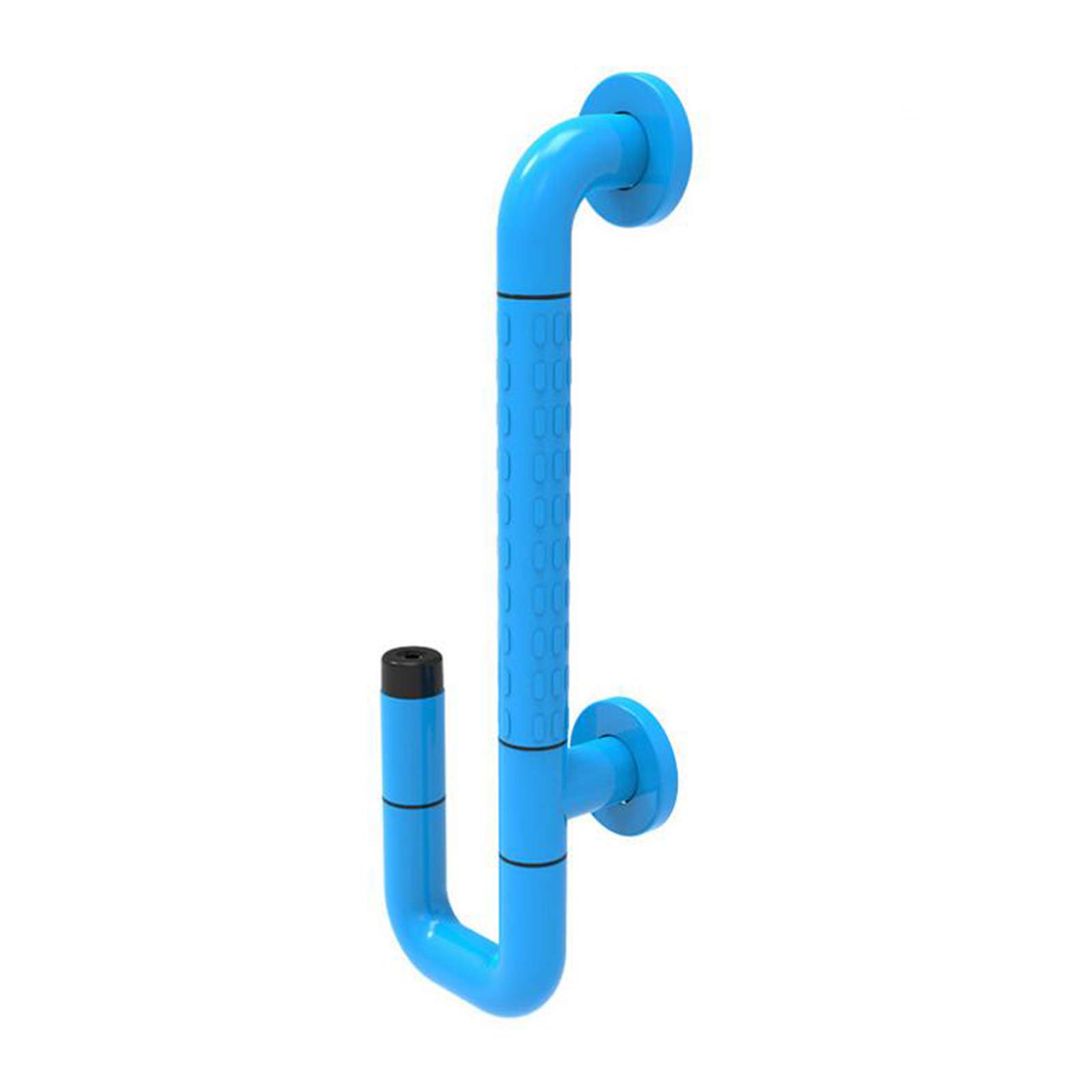 Asa Antideslizante para Ducha Barra para Bañera, Asidero De Seguridad Baño Agarre Acero Inoxidable para Ancianos, Discapacitados, Niños y Uso Diario,Blue