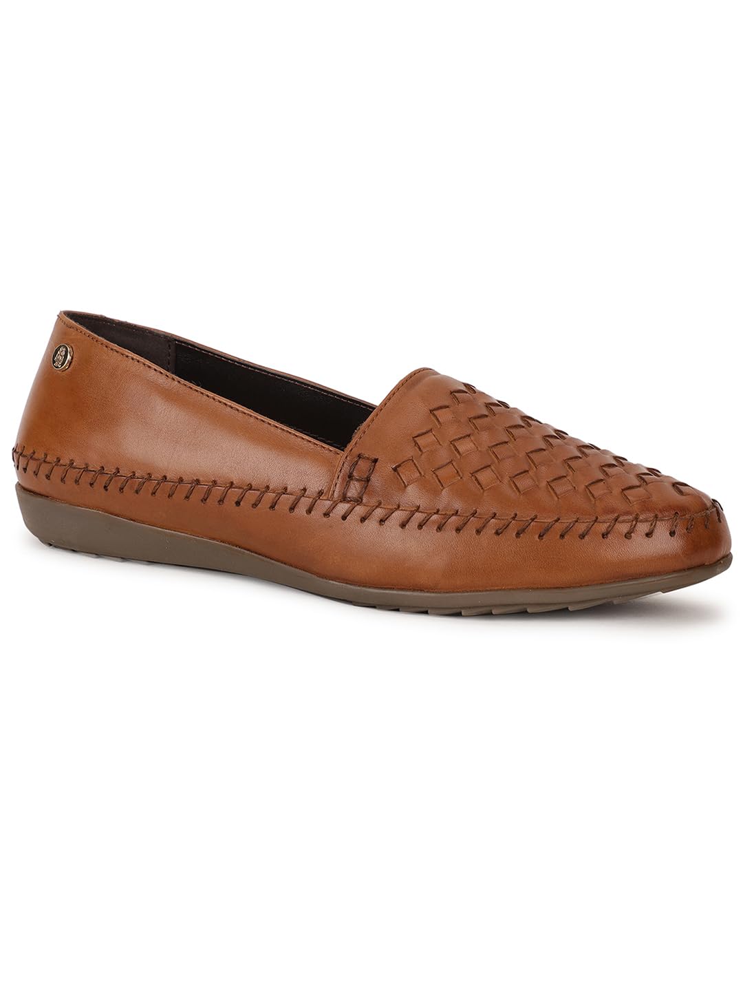 Hush Puppies Womens Maci Weave Loafer