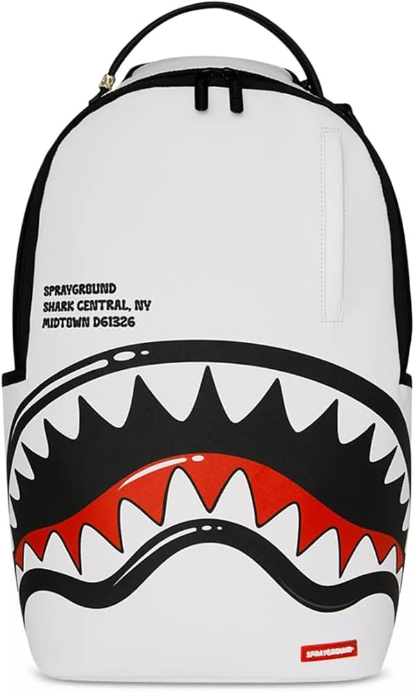 Mochila Sprayground SHARK CENTRAL BUBBLE SHARK (BLANCA)