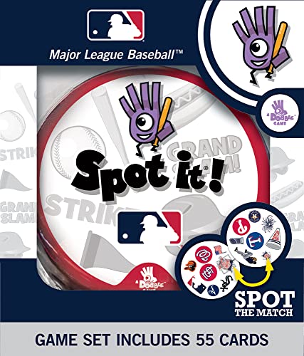 MasterPieces Officially Licensed MLB League-MLB Spot It Game for Kids and Adults