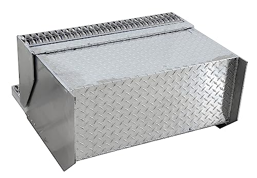 Tbozz Cab Entry Box Aluminum Diamond Plate, 31 Inch Step Tool Box For Peterbilt 378, 379,389 #TOP1