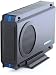 Sabrent USB 2.0/ESATA TO 3.5 Inch IDE or SATA/SATA II Aluminum Hard Drive Enclosure Case with Cooling Fan (EC-UEIS7)