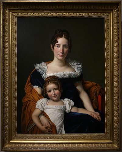 Affiches et gravures Jacques-louis David peinture portrait toile déco salon 60x90