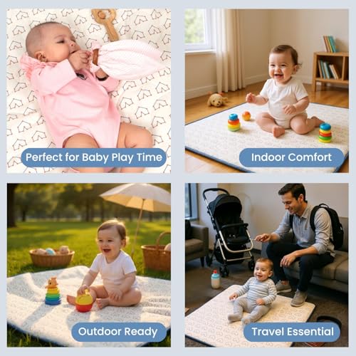 Image of TIDY SLEEP Waterproof Baby Messy Mat | Multipurpose Splash Mat for Under High Chair, Art & Craft, Feeding, Playtime | Anti-Slip, Easy Clean, Foldable | 95x95 cm | Galaxy Star
