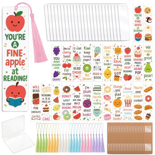 Marque-pages UV DTF acrylique Peacoblue kit loisirs créatifs étudiants et enseignants
