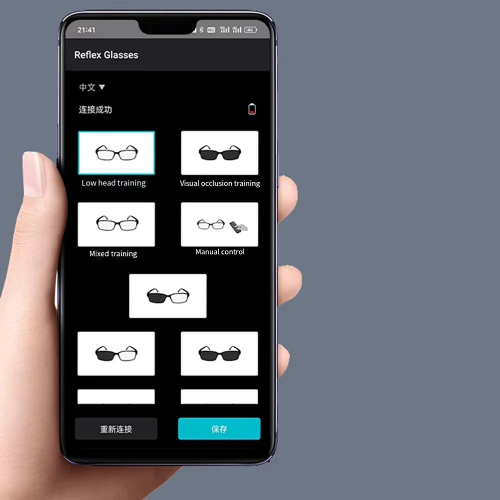 Reflexbrille, Head-Up-Trainingsbrille, Head-Up-Dribblingbrille, Basketball, Hockey, Fußball, Fußball, Stroboskopbrille