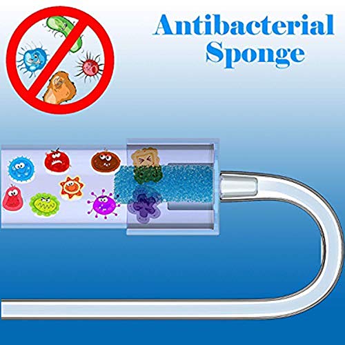 Baby Nasal Aspirator with 24 Filters,Snot Sucker Infant Premium Mucus Aspirator,Mouth Suction Nasal Congestion Relief for Toddlers,Fast and Safe,Baby Shower Gift and Registry Essential - Thumbnail 3