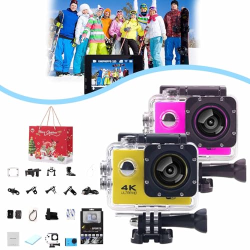 bolstoc 2026 Upgrade Roamix Vision+ 4k Action Camera, 170 °