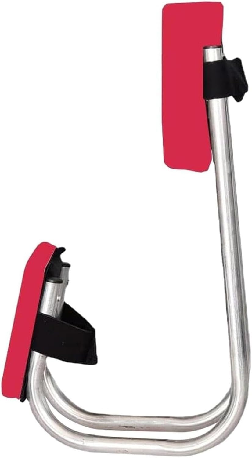 Garden Kneeler Seat, Kneeling Stool for Gardening Protecting Knees, Farm Work Portable Knee Seat Leg Brace Labor-Saving Tools, Ergonomic Knee Protection and Ankle Support(Red)