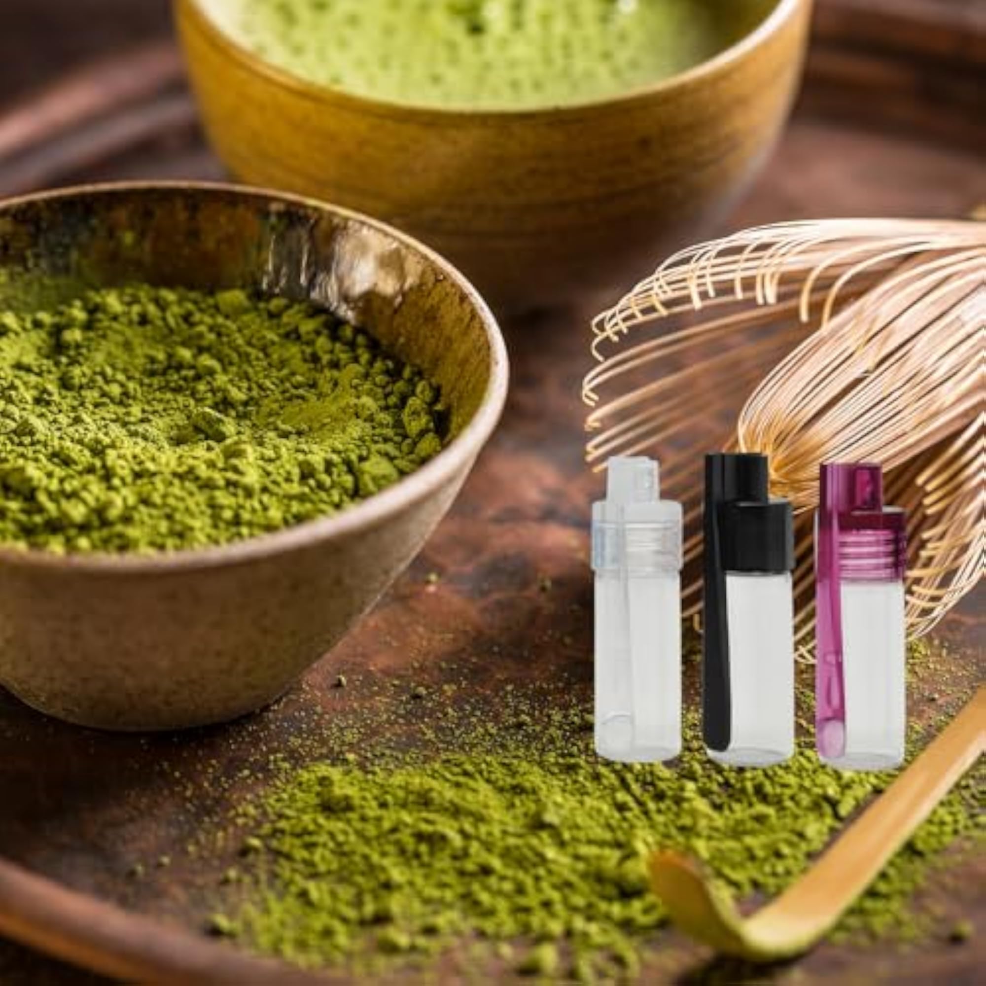 6Pcs Bottle with Spoon, Practical Vial Kit for Travel