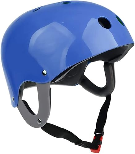 Miniatura 4 de SGerste - Casco de seguridad para deportes acuáticos para kayak, kitesurf, windsurf, vela, patinaje (22.4-24.4in)