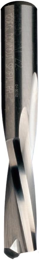 CMT 192.507.11 Solid Carbide Downcut Spiral Bit, 1/2-Inch Diameter by 4-Inch Length, 1/2-Inch Shank