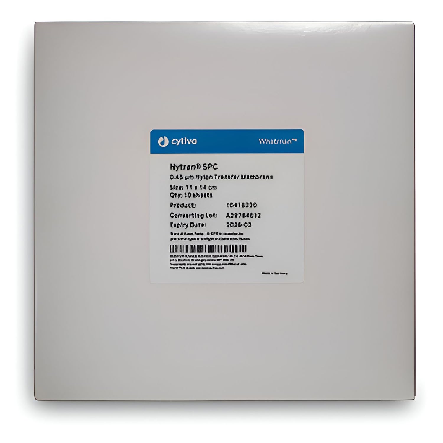 GE Bio-Sciences 10416296 Nytran Supercharge Nylon Blotting Membrane Roll, 0.45µm Pore Size, 30cm Width, 3 m Length