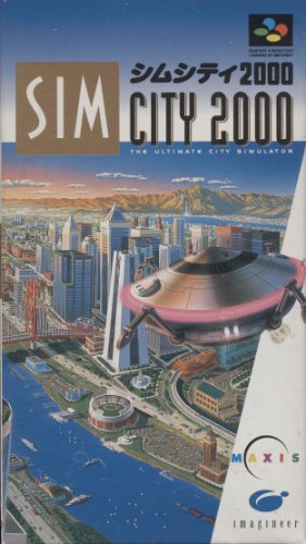 Amazon Com Sim City 00 Super Famicom Super Nes Japanese Import Video Games