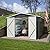 YOPTO 10 x 10 FT Outdoor Storage Shed,Heavy Duty Tool Sheds Metal Storage Garden Shed with Sloped Roof and Lockable Doors,Large Metal Storage Sheds for Backyard Patio Lawn, Black