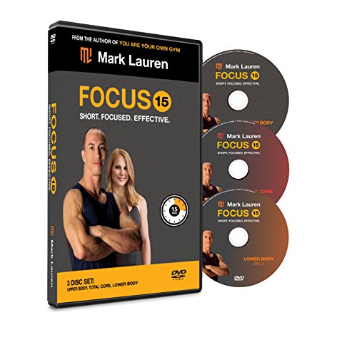 Focus 15 Marca Lauren DVD Ejercicio en Casa para Combinar con el Trabajo