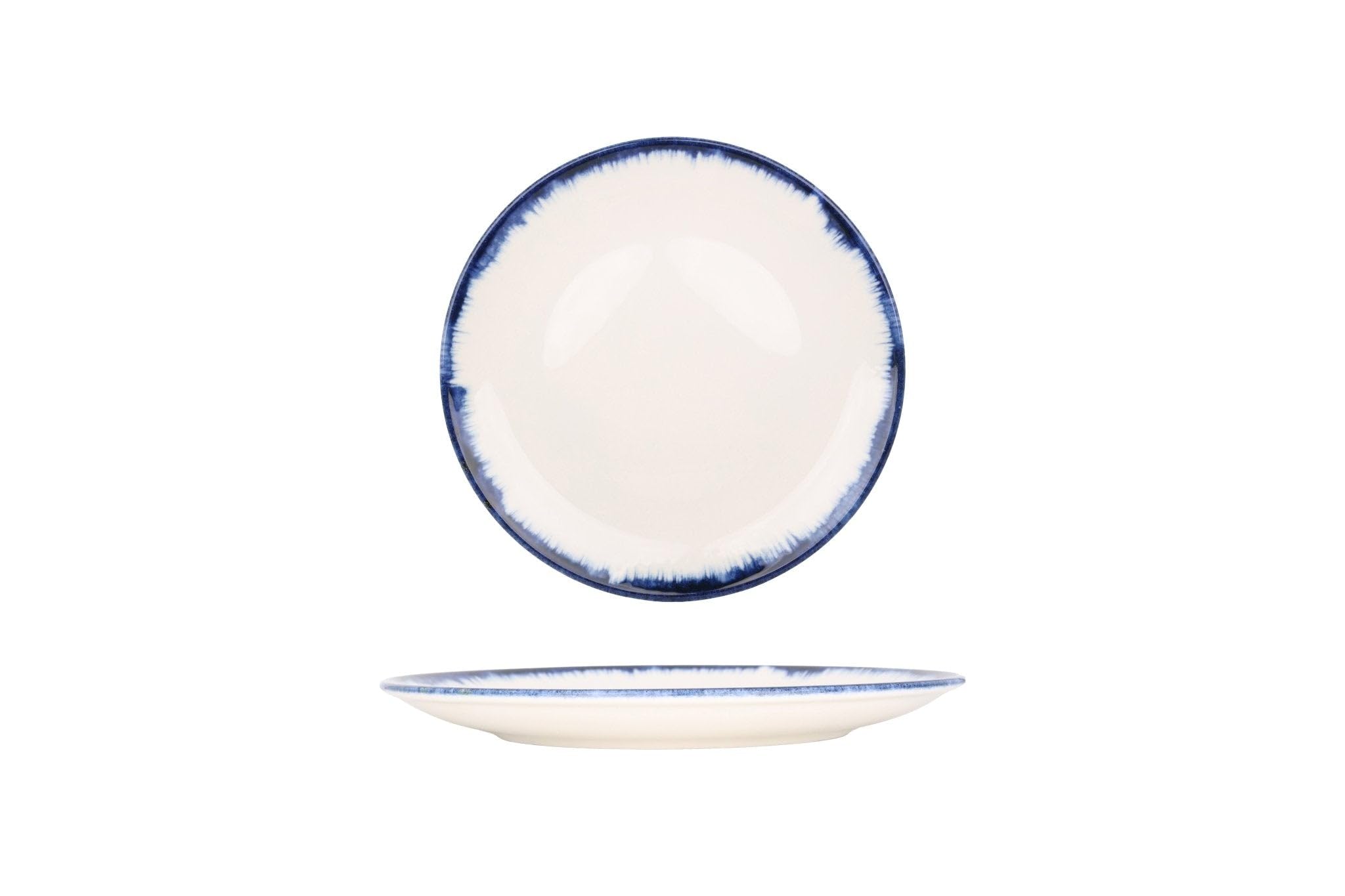 Kütahya Porselen Juegos de vajilla (Medium) - Azure - 24 piezas - 6 Personas - Porcelana