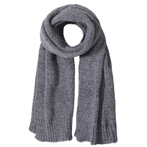 Pleneal Scarf for Women,Soft Chenille Winter Scarves, Womens Warm Thick Scarf for Cold Weather