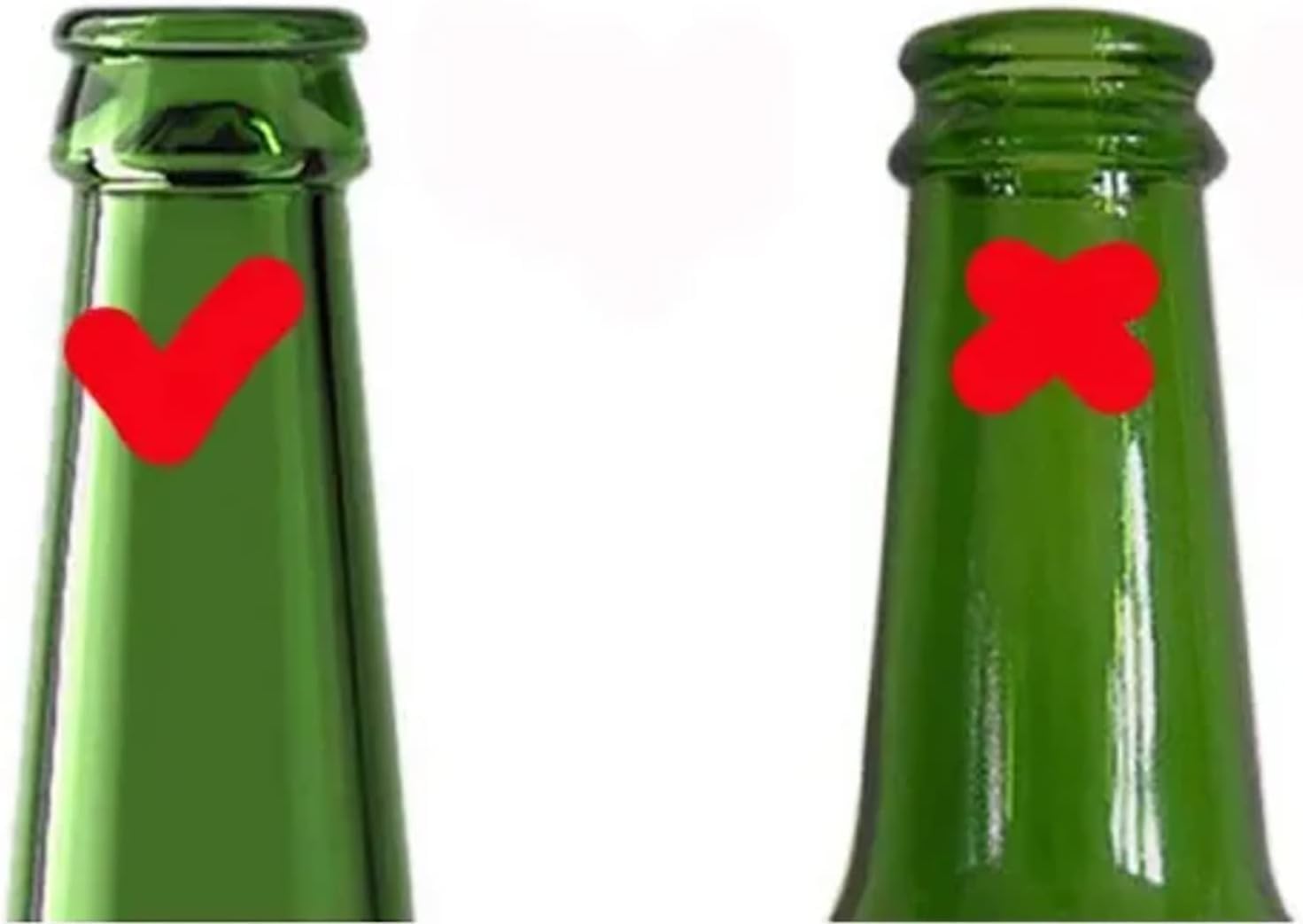 Beer Bench Bottle Capper with Manual Pressing Rod and Non-Slip Pad, Manual Bottle Cap Sealing Machine, 100-500mm Adjustable Height, for Sealing 26-29mm Bottle Caps