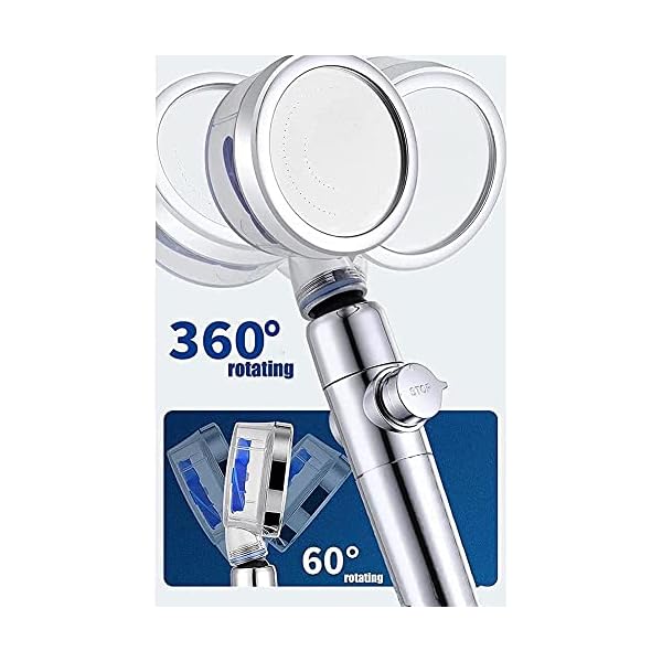 Tiktok shower head, Hydro jet vortex shower head filter turbo spa