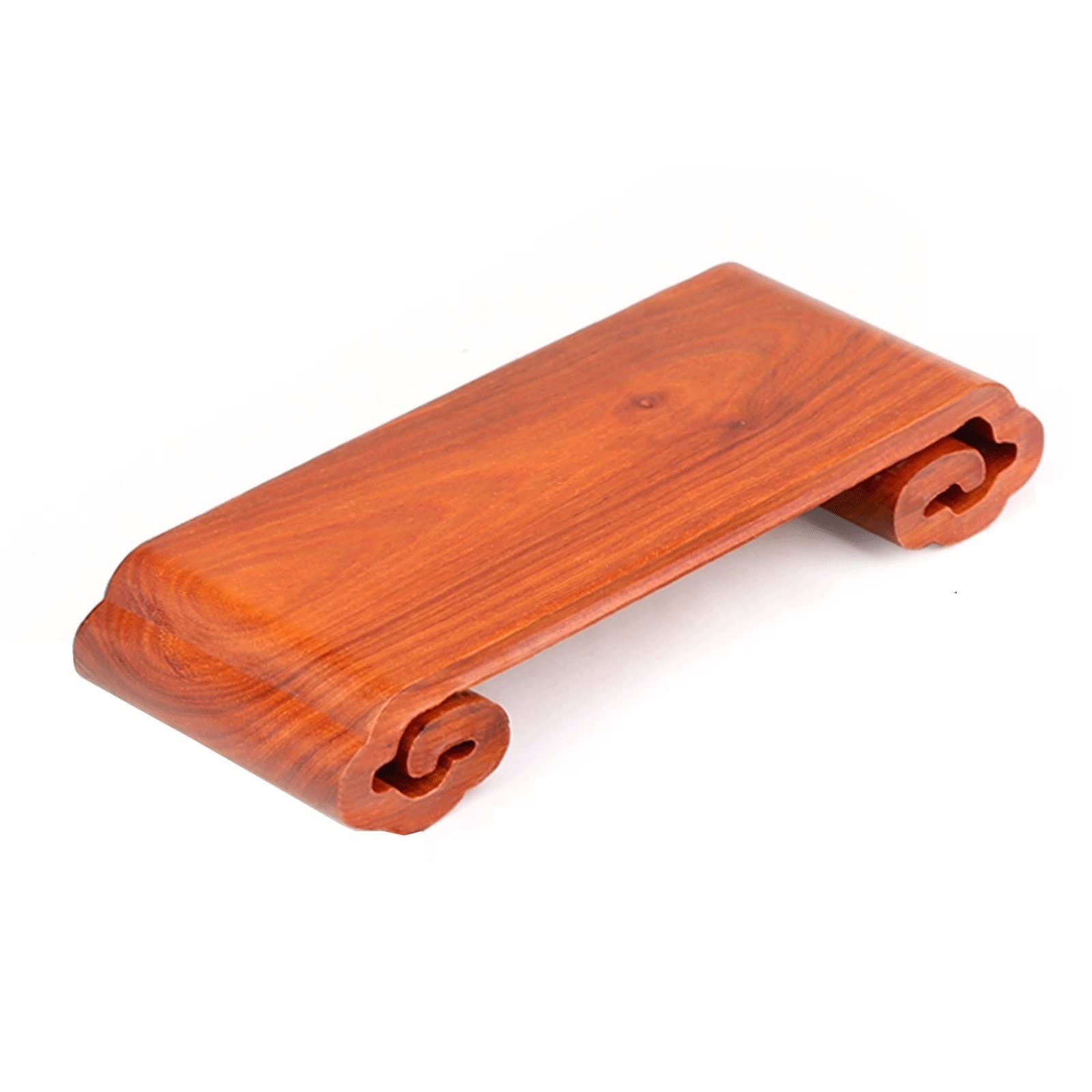 MPOPO Bonsai Pedestal Plant Bonsai Wooden Vase Base Display Stand Teapot Pedestal ​4.7 * 1.8 . in for Home Decoration Vase Display Stands Pedestal Base(C)