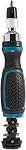 Makita 8-Piece Set de tournevis à cliquet multi-points avec 3-Position Ratchet, poignée ergonomique en caoutchouc, rangement en main, 1/4" Hex Quick-Release Chuck