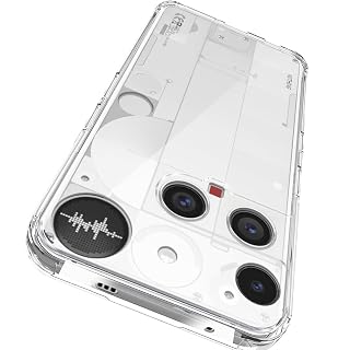 TheGiftKart Ultra-Hybrid Crystal Clear Back Case Cover for Nothing Phone 3 5G | Shockproof Design | Hard Back Cover Case for Nothing Phone 3 5G (PC & TPU, Transparent)