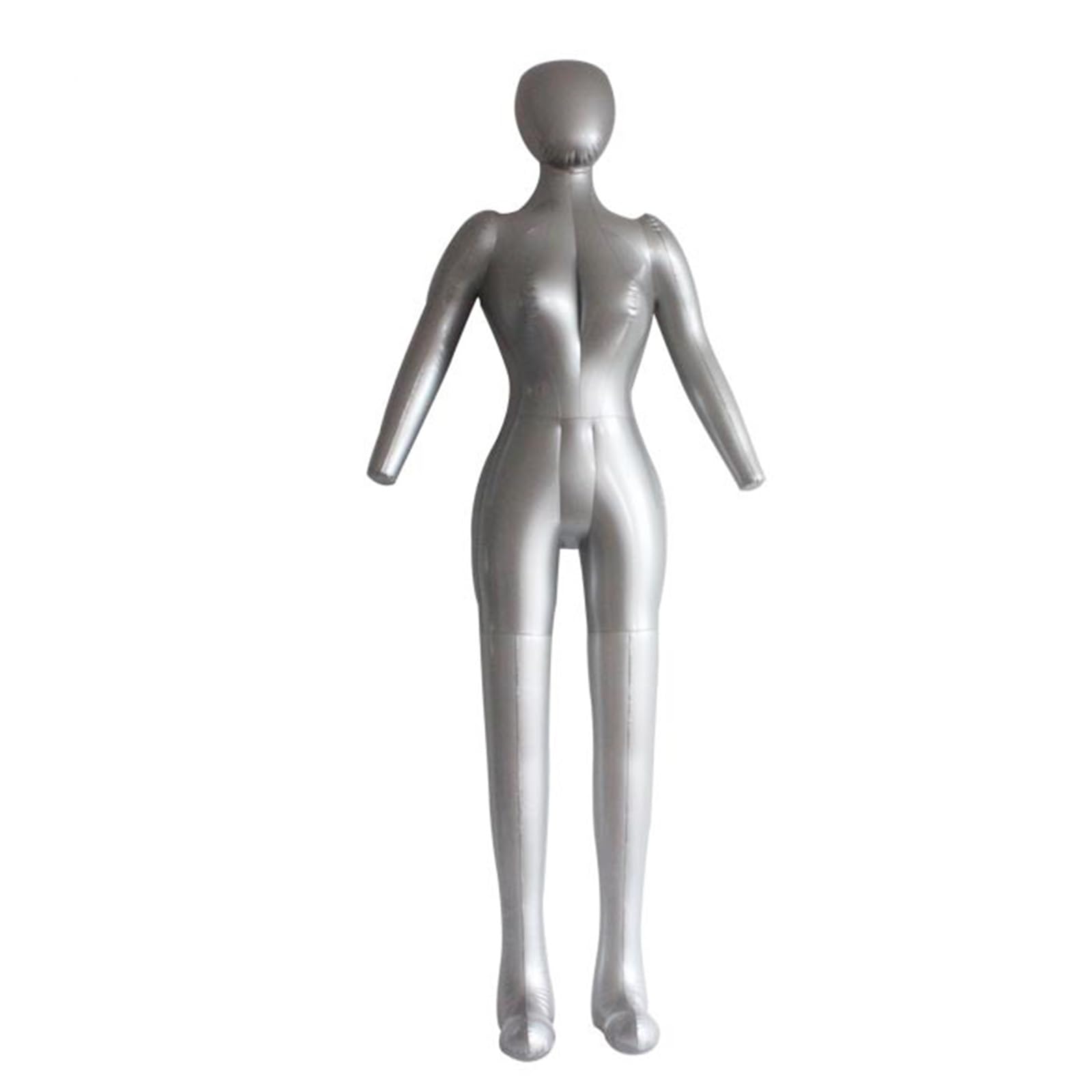 Aufblasbare Ganzkörperpuppe für Damen 165cm Weiblicher Ganzkörper Aufblasbare Schaufensterpuppe Hemd und Hose Schaufensterpuppe