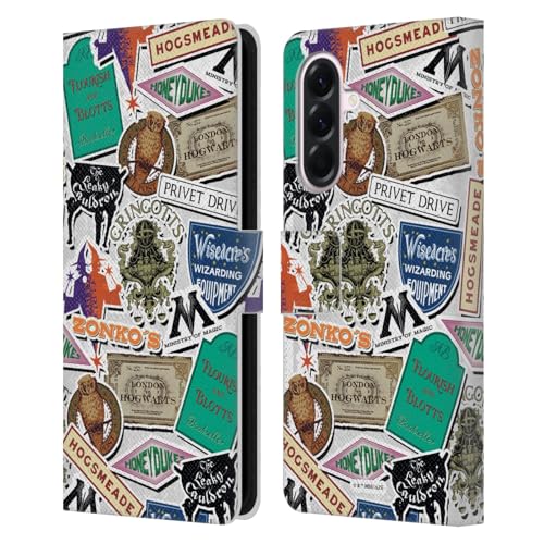 Protection Harry Potter Samsung Galaxy A56 5G Étui Portefeuille Cuir Housse Coque Rabattable