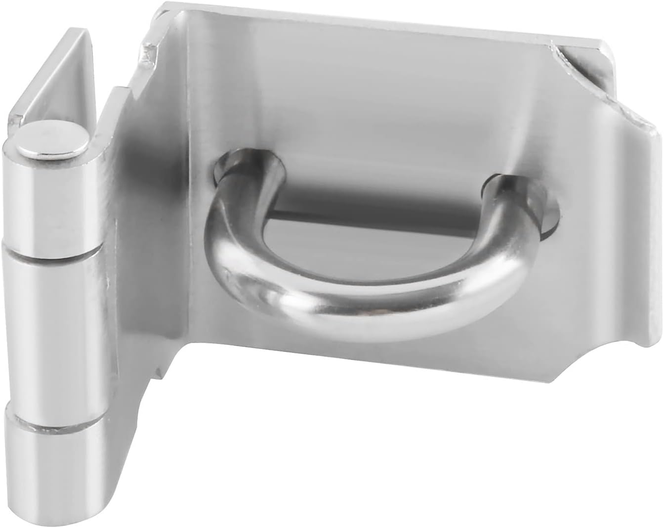 Door Lock 90 Degree Barn Bolt Cast Stainless Steel Hook Latch Window Cabinet Locks Right Angle Gate Lock 1Pcs(3 inch)