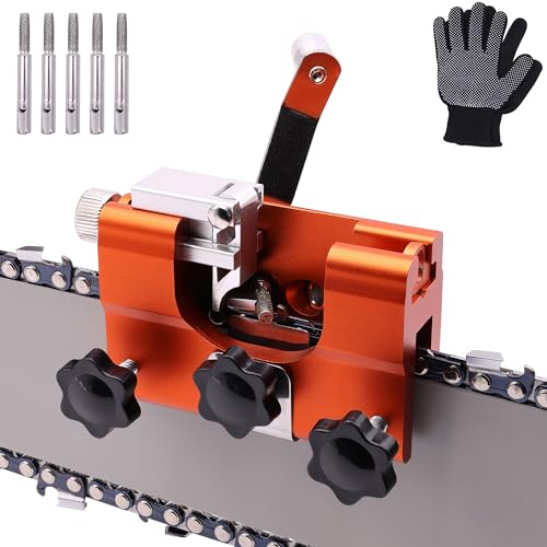 briegous Chainsaw Sharpening Jig with 5 Sharpening...