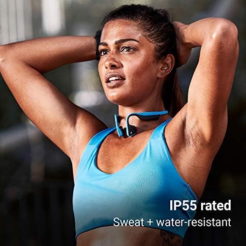 Aftershokz Titanium Open Ear Wireless Bone Conduction Headphones (Standard, Ocean Blue) - Image 5