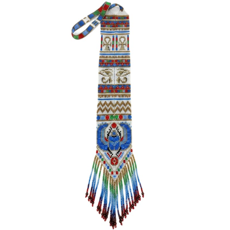 Collier ukrainien Gerdan en perles, bijou fait main porteur d'histoire et de tradition