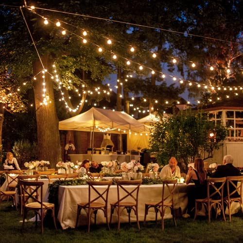 Zuske Led Outdoor String Lights, 25Ft Led Globe Patio Lights And Commercial Grade Weatherproof Strand String，Hanging String Lighting For Cafe Bistro Backyard Garden #TOP7