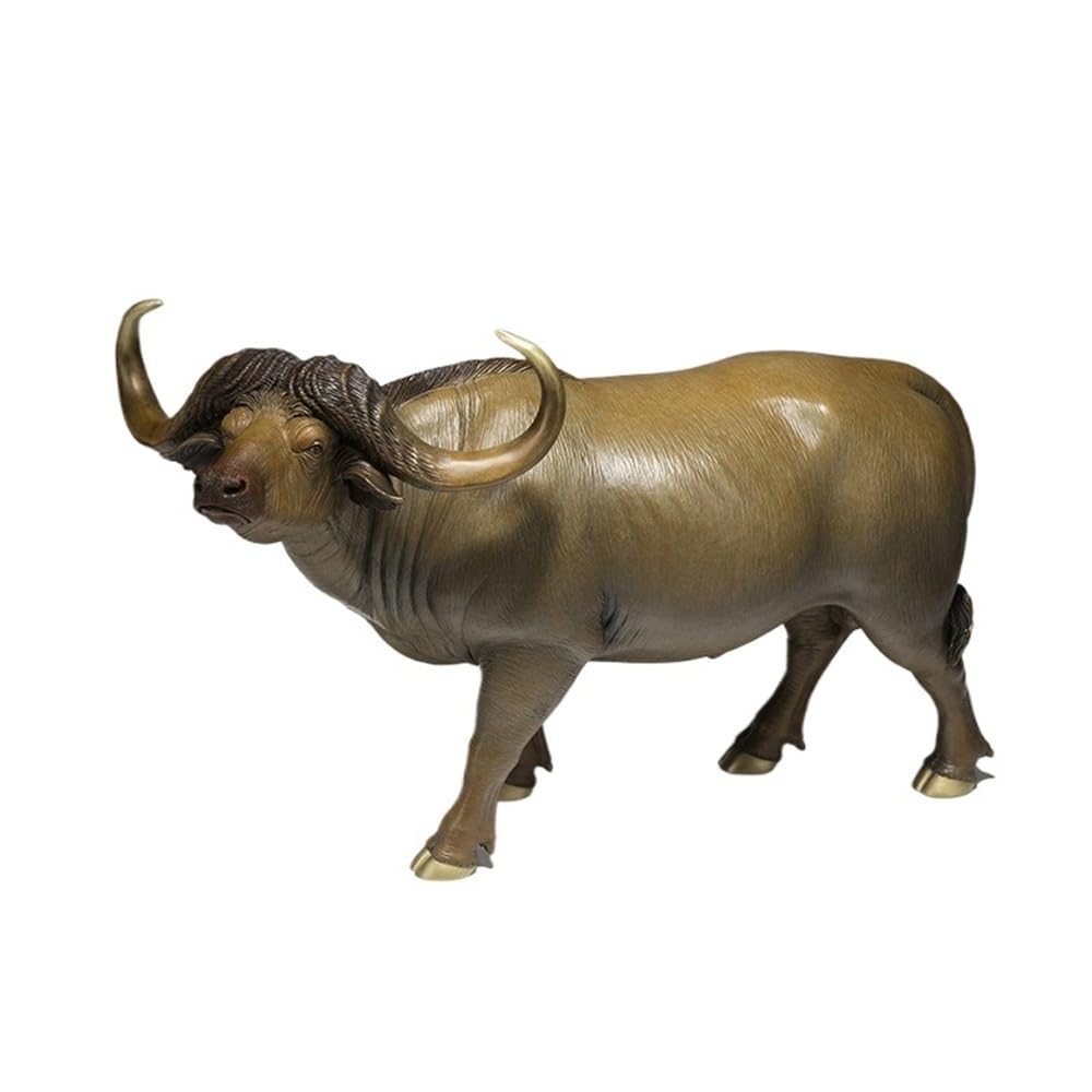 CHICKEN Bronze Living Room Ornaments Creative Home Living Room Desktop Decorations, Copper Cow Ornaments, Porch Office, Crafts Ornaments to Attract Wealth