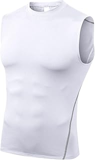 YIJU Masculinas para, Camisas de Ginástica, Camisetas Sem Mangas para Musculação E Musculação, 3GG