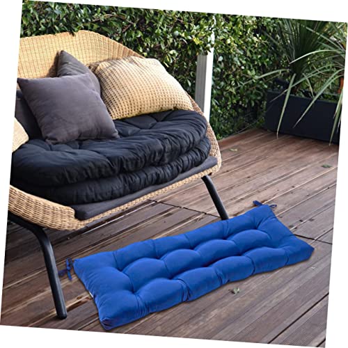 Coussin de banc de parc extérieur polyester grand format pour canapé et terrasse