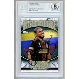 Josef Martinez Signed 2022 Topps International Players #IP5 Soccer Card Slabbed, Beckett BAS Authentic Slabbed COA, Played For Atlanta United FC Autographed Memorabilia