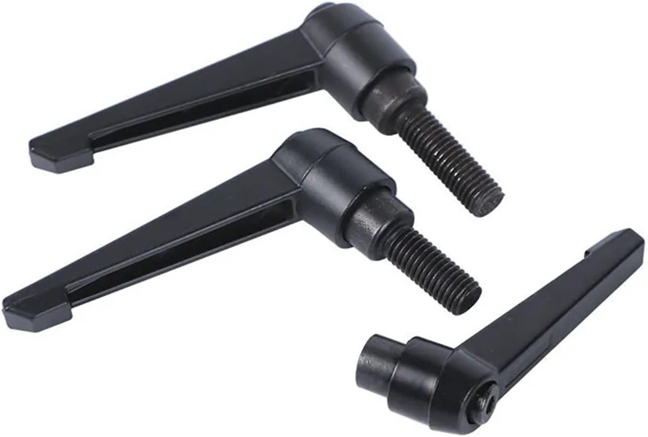 Clamping Rod Adjustable Handle 1PC M4 M5 M6 M8 M10 M12 M16 Clamping Lever Machinery Adjustable Handle Locking External Male Thread Knob(M10x25mm)