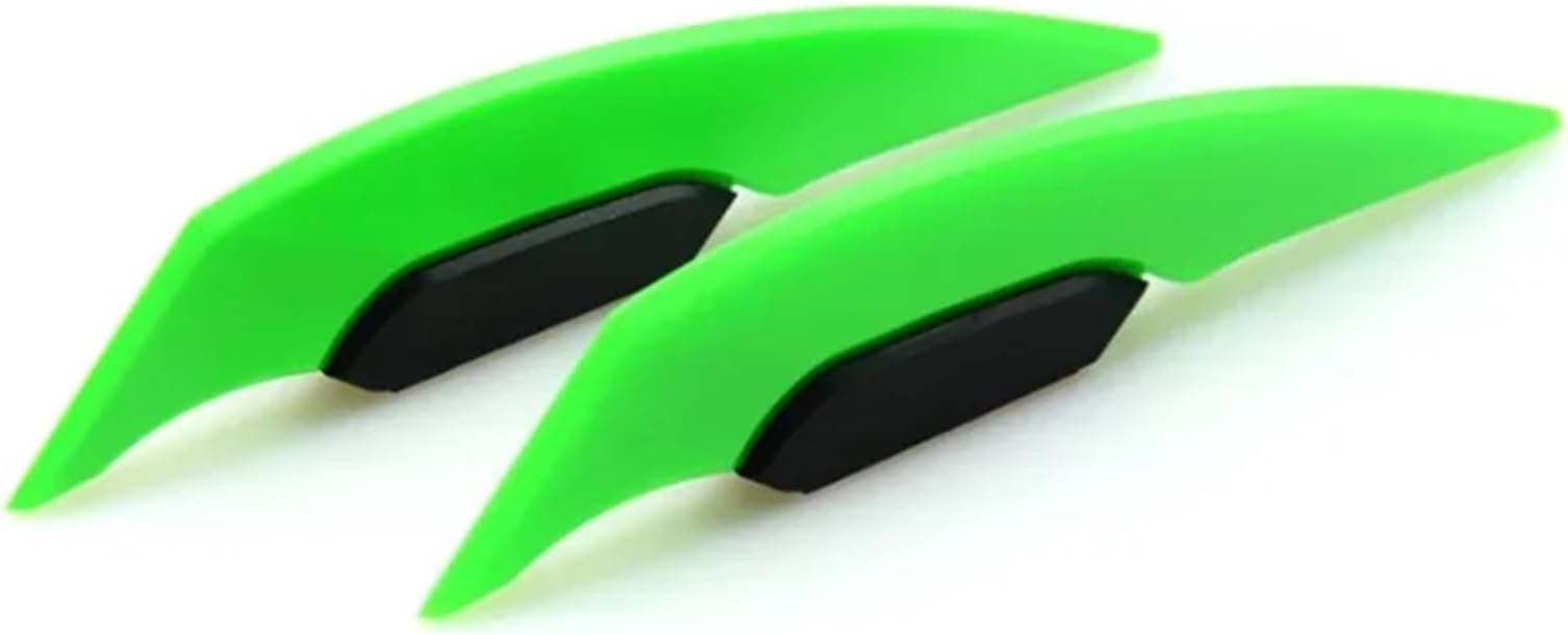 Extension Spoiler 1Pair Universal Motorcycle Winglet Aerodynamic Spoiler Dynamic Wing Decoration Sticker For Motorbike Scooter(5)